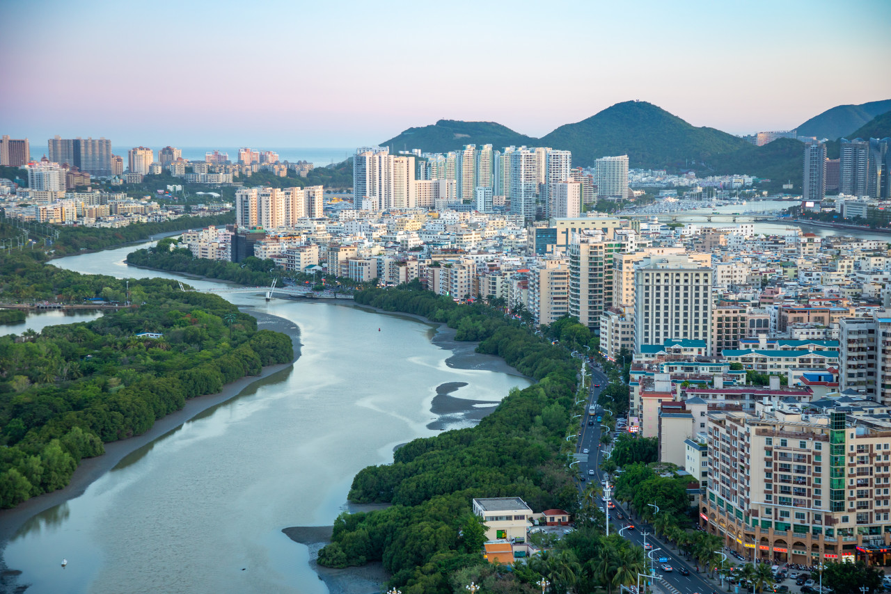 海南城市风光